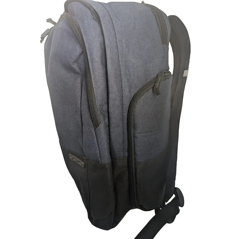 OGIO backpack Commuter XL Gray Ergonomic Padded embroidered multi pockets